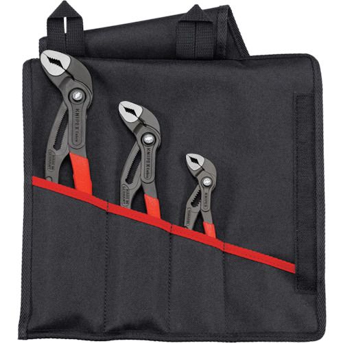 【期間限定!対象商品P2～20倍】 ＫＮＩＰＥＸ　ウォーターポンププライヤー　コブラ３点セット　1Ｓ (001955S9)