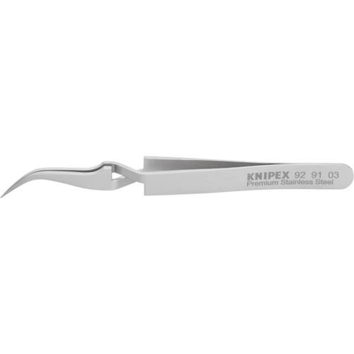 【期間限定!対象商品P2～20倍】 ＫＮＩＰＥＸ　逆作用ピンセット（ＩＮＯＸ）　１１５ｍｍ　1本 (929103)