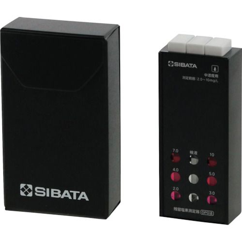 【期間限定!対象商品P2～20倍】 ＳＩＢＡＴＡ　残留塩素測定器　中濃度用　1個 (080540523)