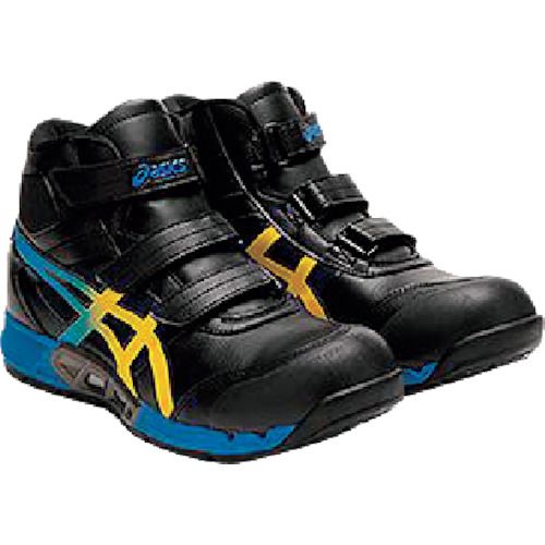 【期間限定!対象商品P2～20倍】 ＡＳＩＣＳ　ウィンジョブＣＰ３０８　ＡＣ　ブラック×ヴァイブラントイエロー　２６．５ｃｍ　1足 (1271A055.00126.5)