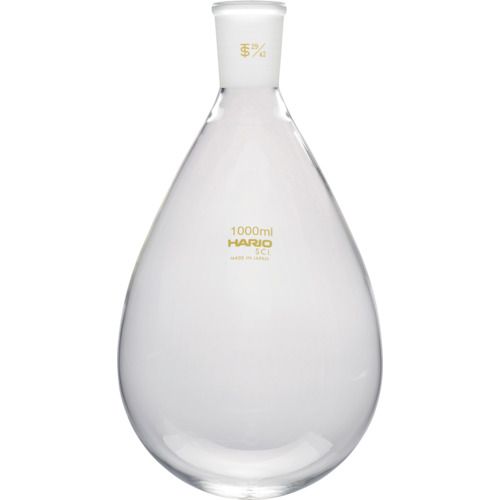【期間限定!対象商品P2～20倍】 ＨＡＲＩＯ　共通摺合せなすフラスコ　１，０００ｍｌ　ＴＳ２９／４２　1個 (NFJ1L29.42SCI)｜福祉用具のバリューケア