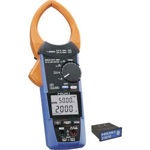 【SS制限事項 38万商いもの以上10%OFF】 ＨＩＯＫＩ ＡＣクランプメータワイヤレスセット ＣＭ４１４１－９０ 1台 (コマーシャル414190)