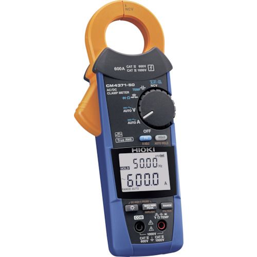 【SS制限事項 38万商いもの以上10%OFF】 ＨＩＯＫＩ ＡＣ／コロンビア特別区クランプメータ ＣＭ４３７１－５０ 1台 (コマーシャル437150)
