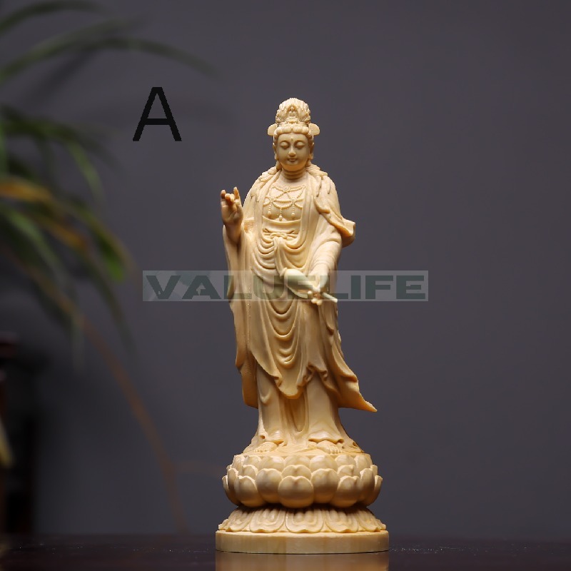西洋三聖 観音菩薩 勢至菩薩 阿弥陀如来 神像 仏像 精彫 開運