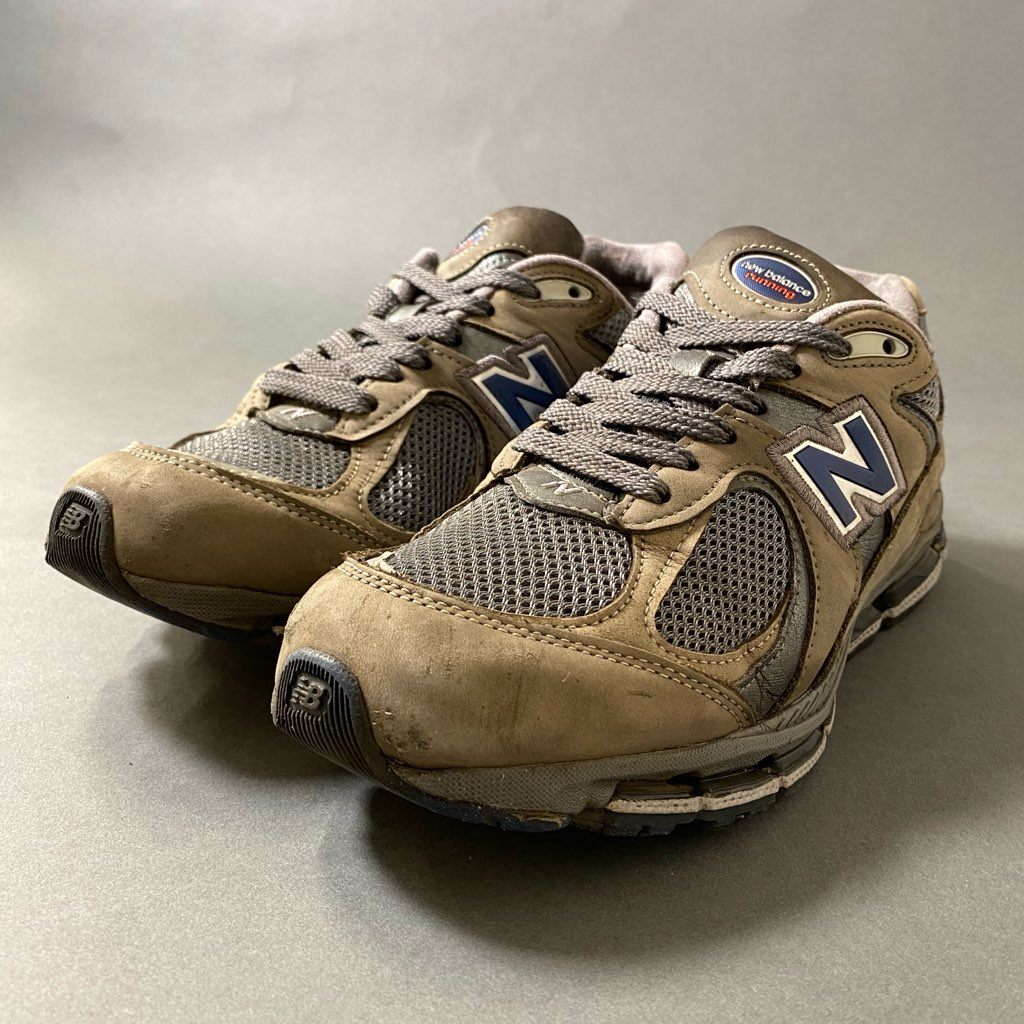 楽天市場】NEW BALANCE ニューバランス MR2002CU USA製 スニーカー 27cm グレー レザー アメリカ製 MADE IN USA  シューズ 【中古】 : バリューストック