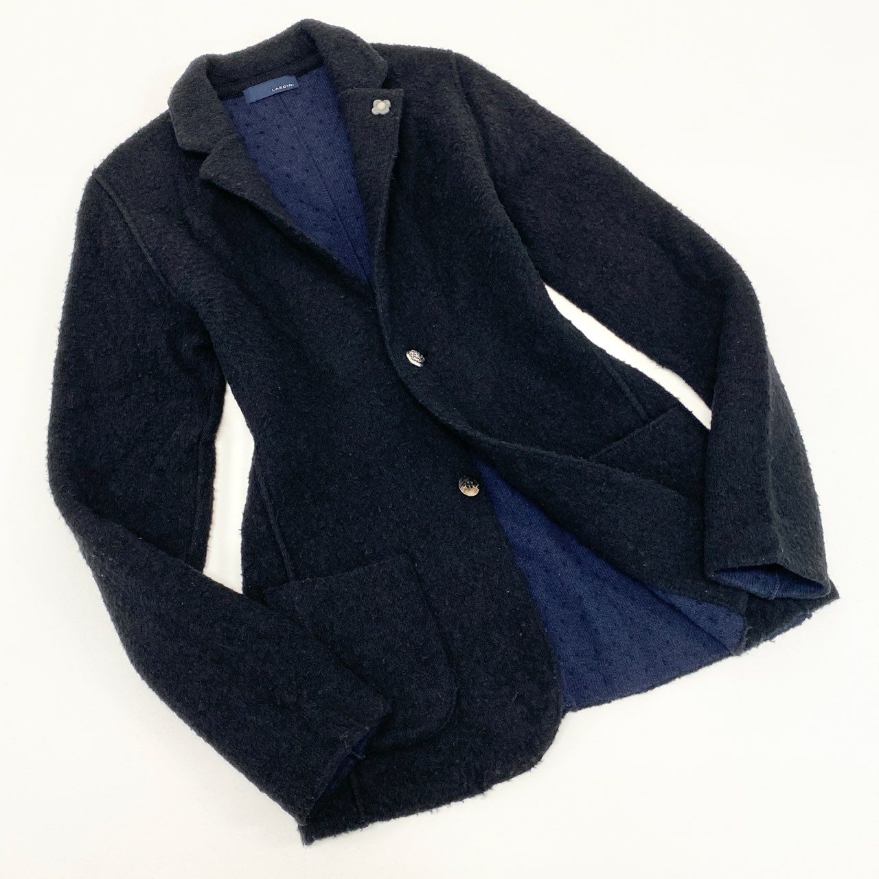美品✨LARDINI ラルディーニ 3Bテーラードジャケット 50 LARDINI / ラルディーニ | ウール 3B テーラード ジャケット
