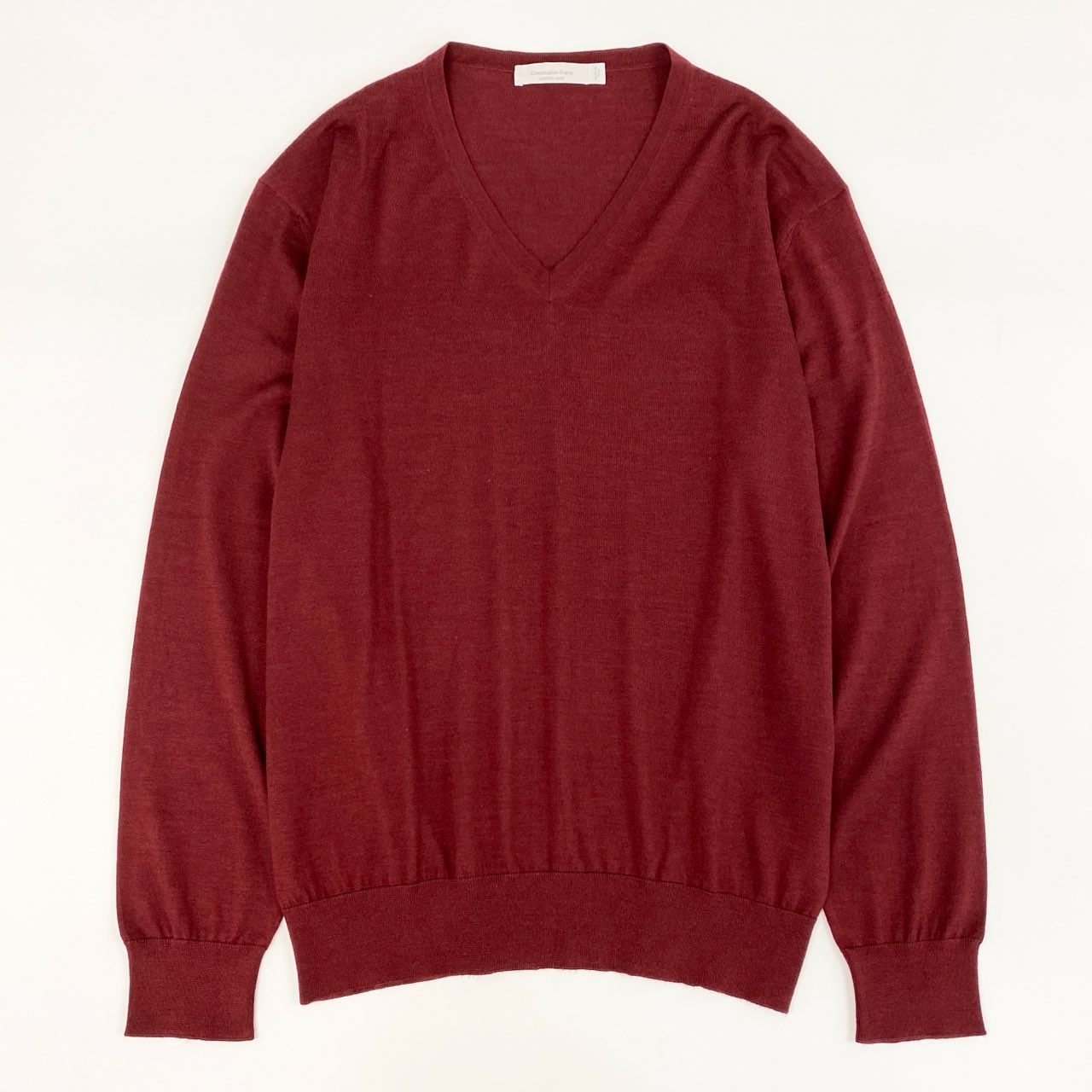 Ermenegildo Zegna エルメネジルド・ゼニア クルーネックニット 楽天市場】エルメネジルドゼニア カシミヤロゴクルーネック