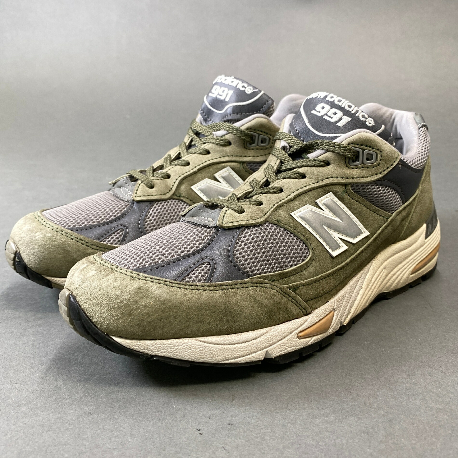 NEW BALANCEニューバランス J.Crew別注 M998JC3 27.5 J.Crew別注 New Balance M998JC3 Made in USA Dark Military×New