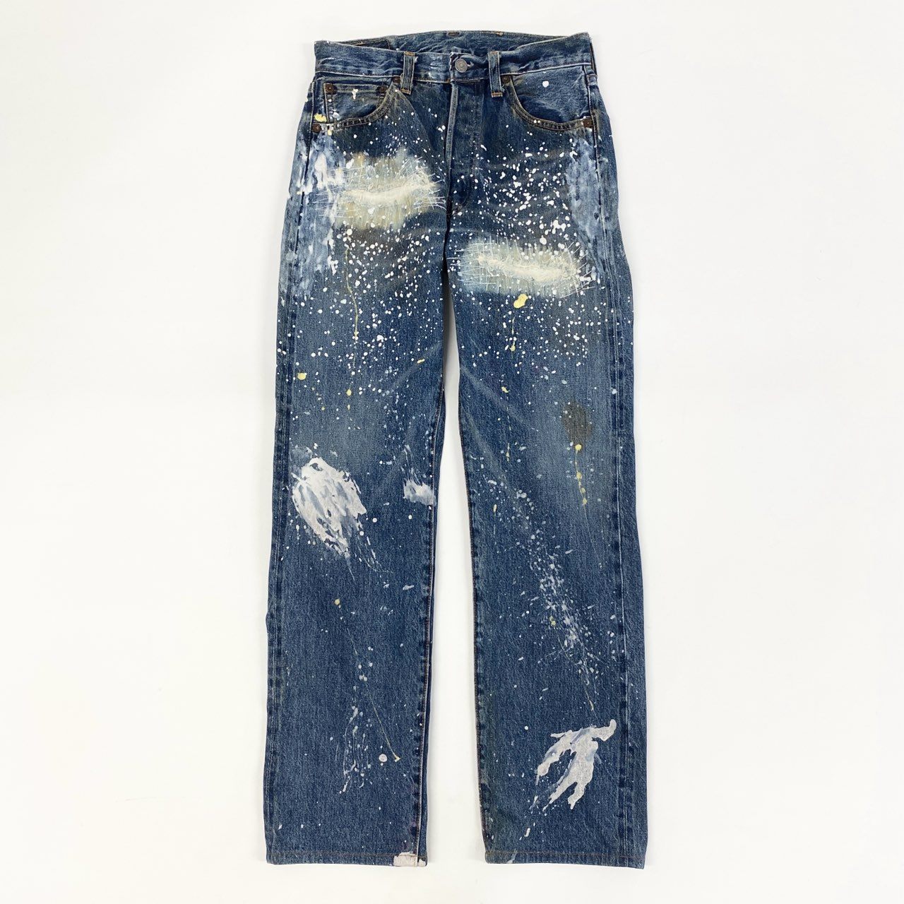 interstate パキスタン製 デニム 36 Levi's リーバイス 90s VINTAGE 551ZXX BIG E 復刻 ボタン裏刻印