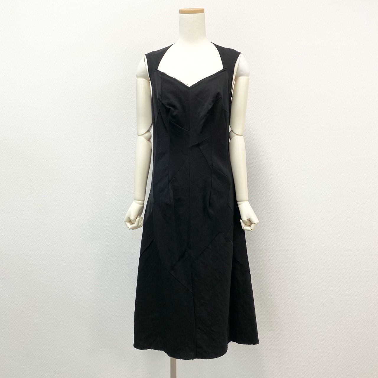 お値下げ！ジュンヤワタナベ ひざ丈ワンピース ネイビー お値下げ