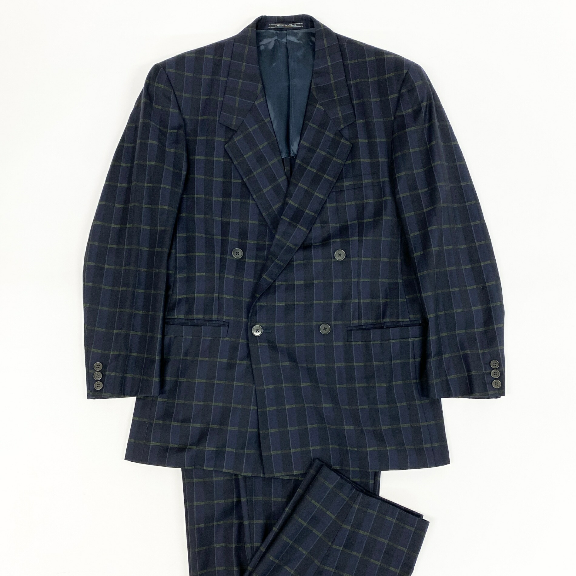 【美品】GIANNI VERSACE ヴェルサーチ 高級スーツ上下 セットアップ Gianni Versace - Vintage ジャンニヴェルサーチ GIANNI VERSACE