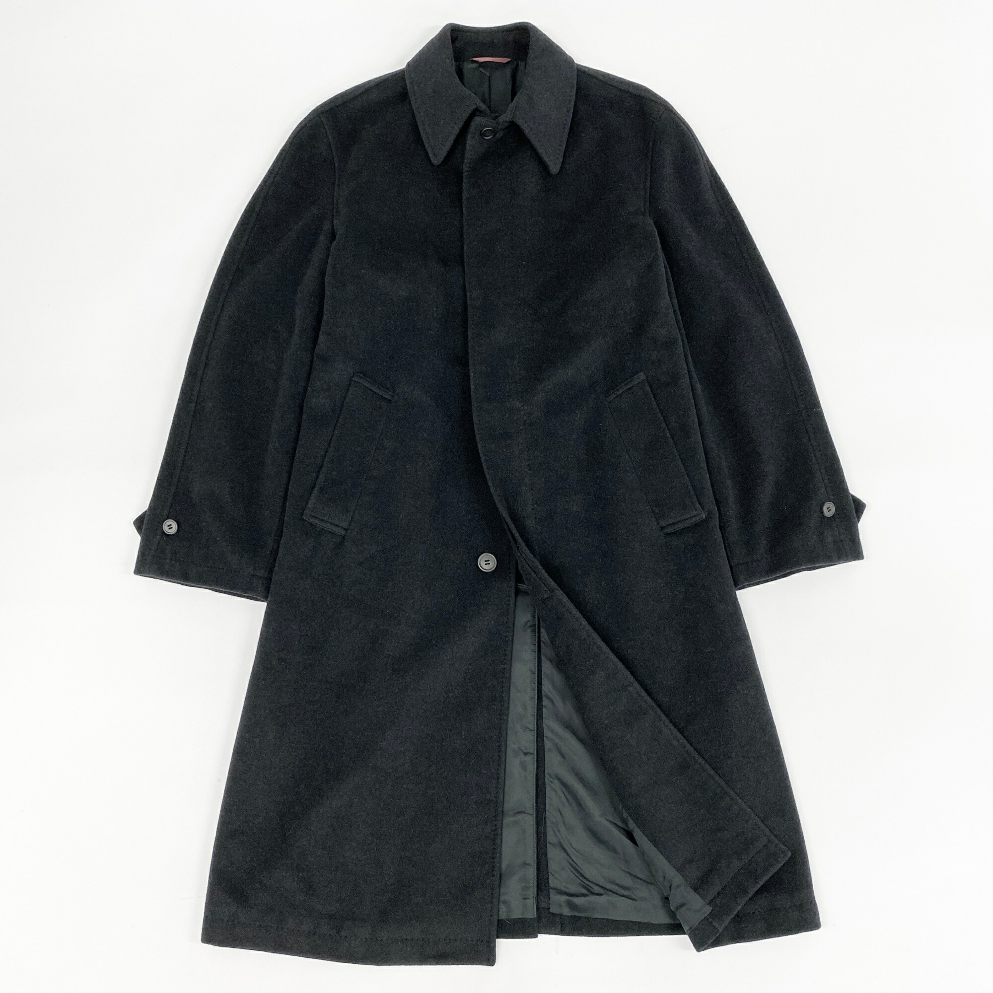 【Paul Smith】ステンカラーコート/無地/ライナー/ロゴ/日本製/美品 Paul Smith】ステンカラーコート/無地/ライナー/ロゴ/日本製/美