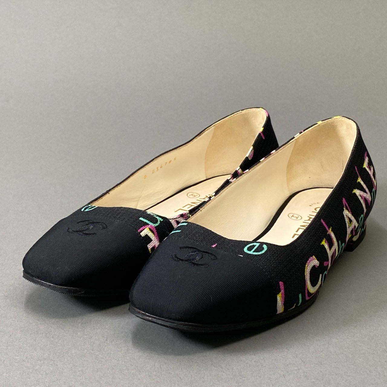 良品❤CHANEL【シャネル】ココマーク♡バレリーナフラットシューズ CHANEL （新品・未使用品）】シャネル バレリーナ ココマーク