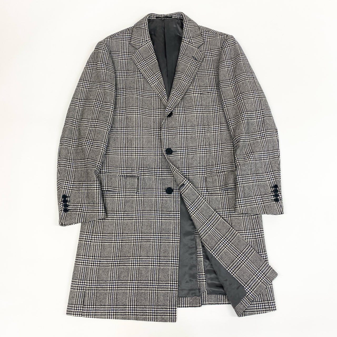 トゥモローランド pilgrim チェスターコート　46 TOMORROWLAND PILGRIMメンズチェスターコート（濃紺46） - メルカリ