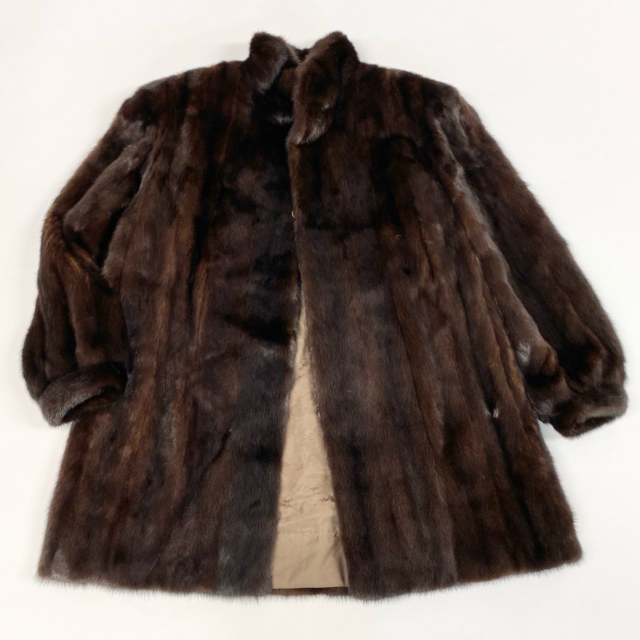楽天市場】ソブ ミンク ジャケット 毛皮コート ブラウン レディース