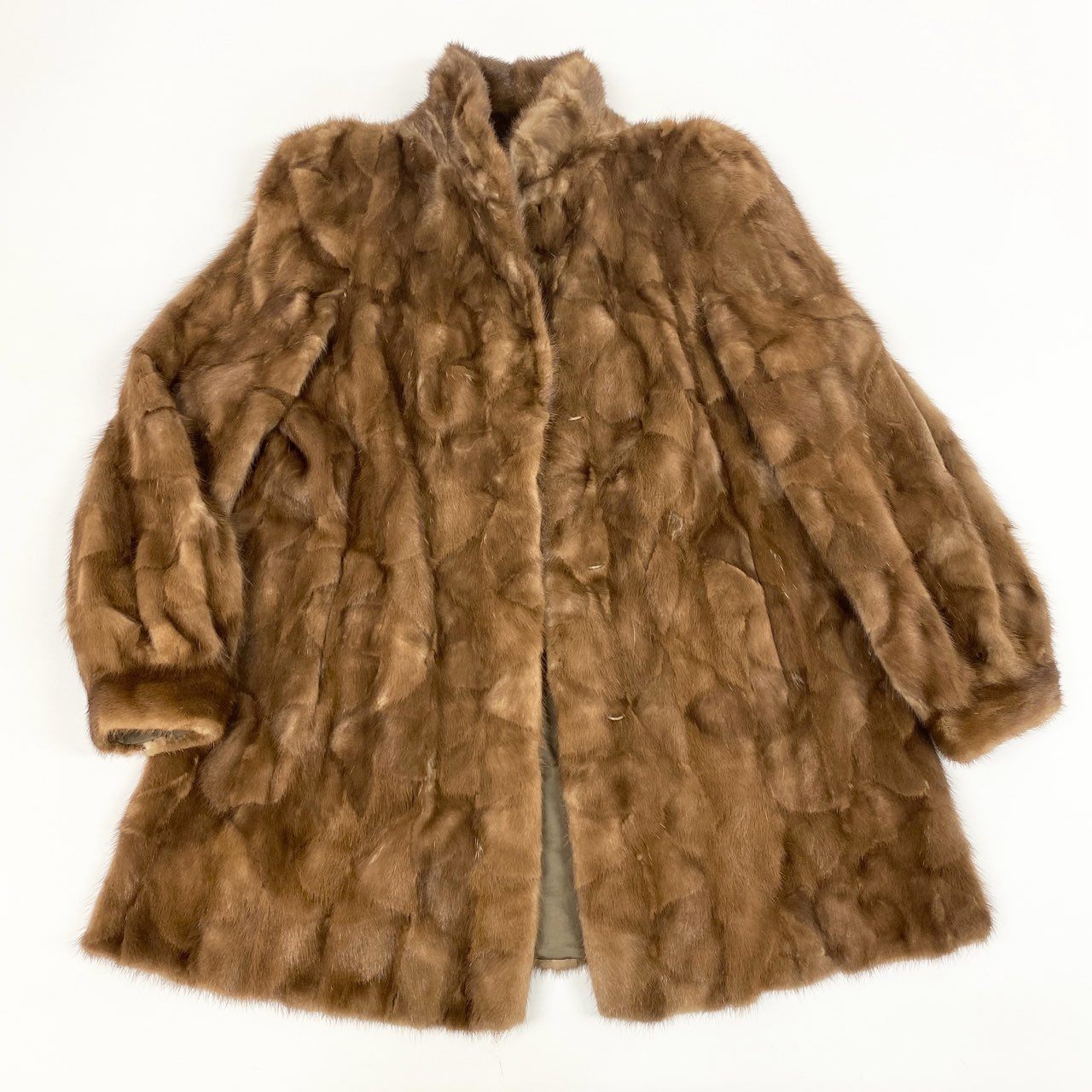 楽天市場】ソブ ミンク ジャケット 毛皮コート ブラウン レディース