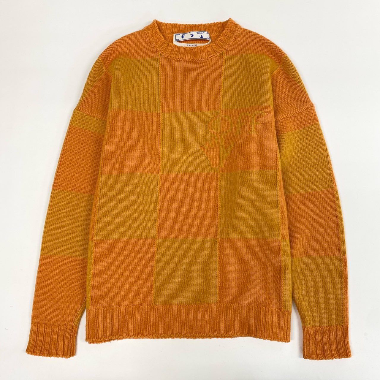 楽天市場】OFF-WHITE オフホワイト ニット サイズ:XL 19SS ダメージ