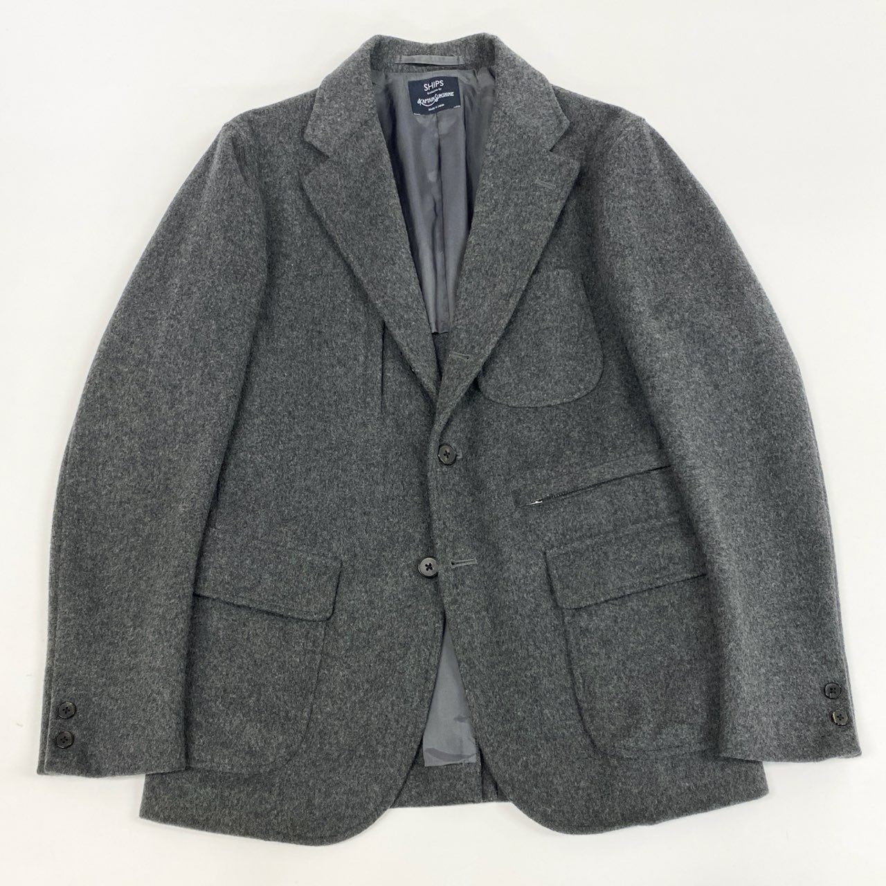 KAPTAIN SUNSHINE キャプテン サンシャイン コート サイズ:38 20AW 玉虫色ツイル×ツイード リバーシブル チェスターフィールドコート Reversible Chesterfield Coat カーキ ブラウン グレー アウター ジャケット 上着【メンズ】【中古】【美品】【K4231】 imgrc0094859211.jpg