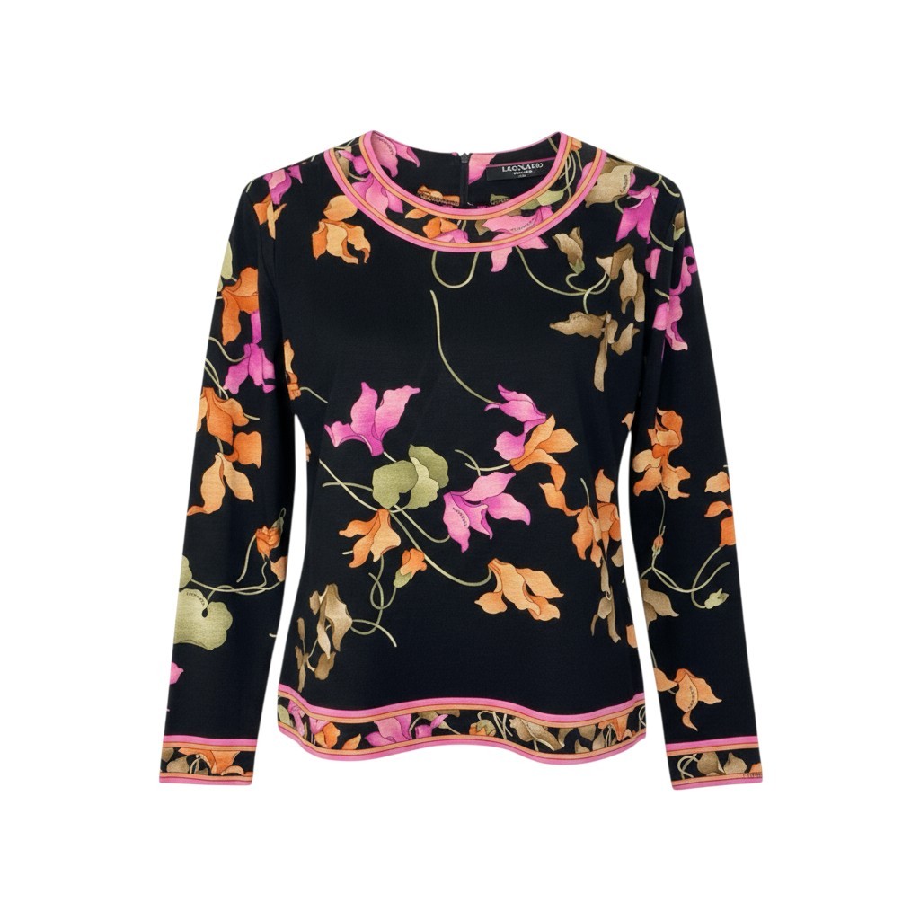 着用２回・超美品★レオナール LEONARD 素敵なカットソー サイズM 楽天市場】LEONARD レオナール Tシャツ カットソー トップス サイズ42