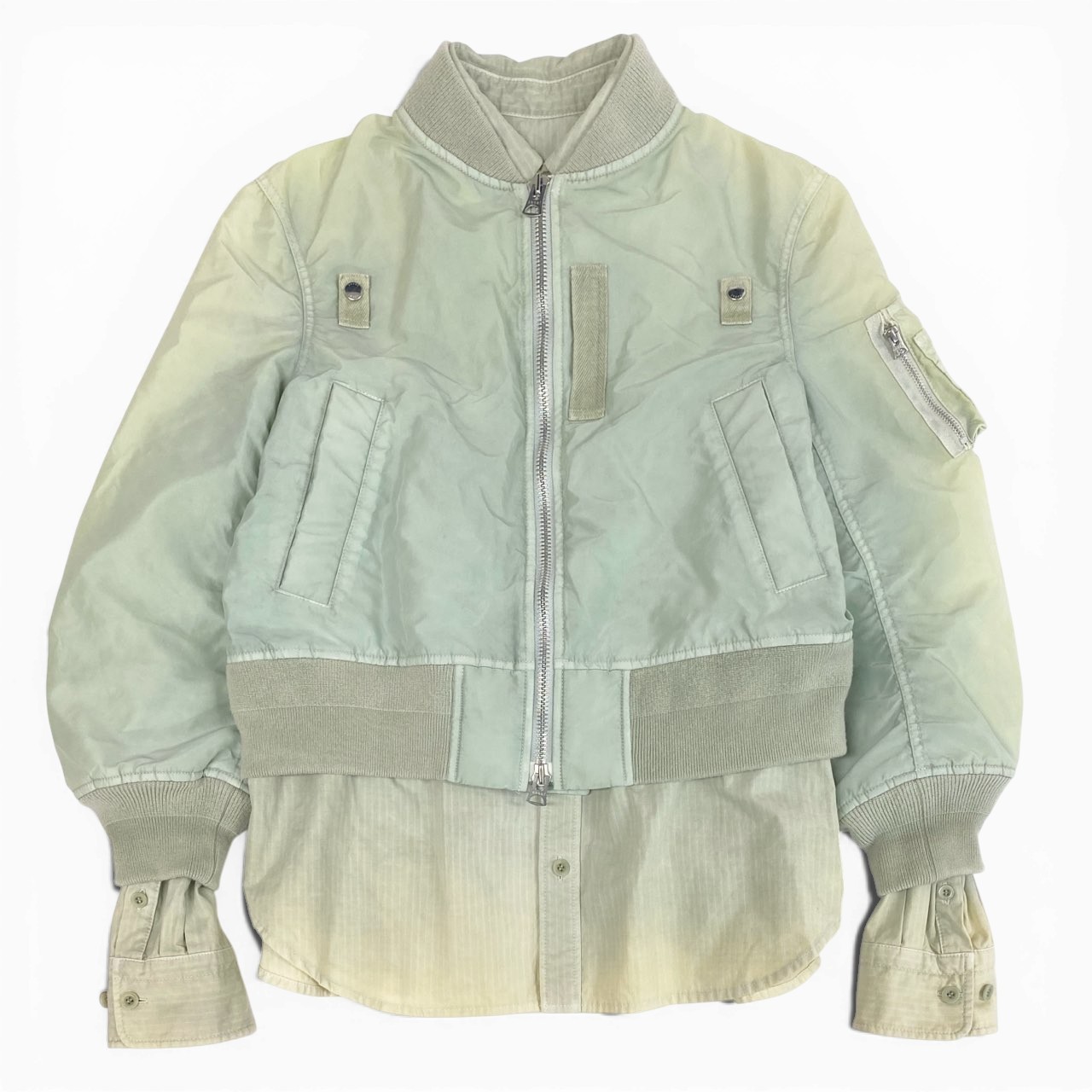 楽天市場】SACAI 24SS COTTON CHINO x NYLON TWILL BLOUSON 24-03316M