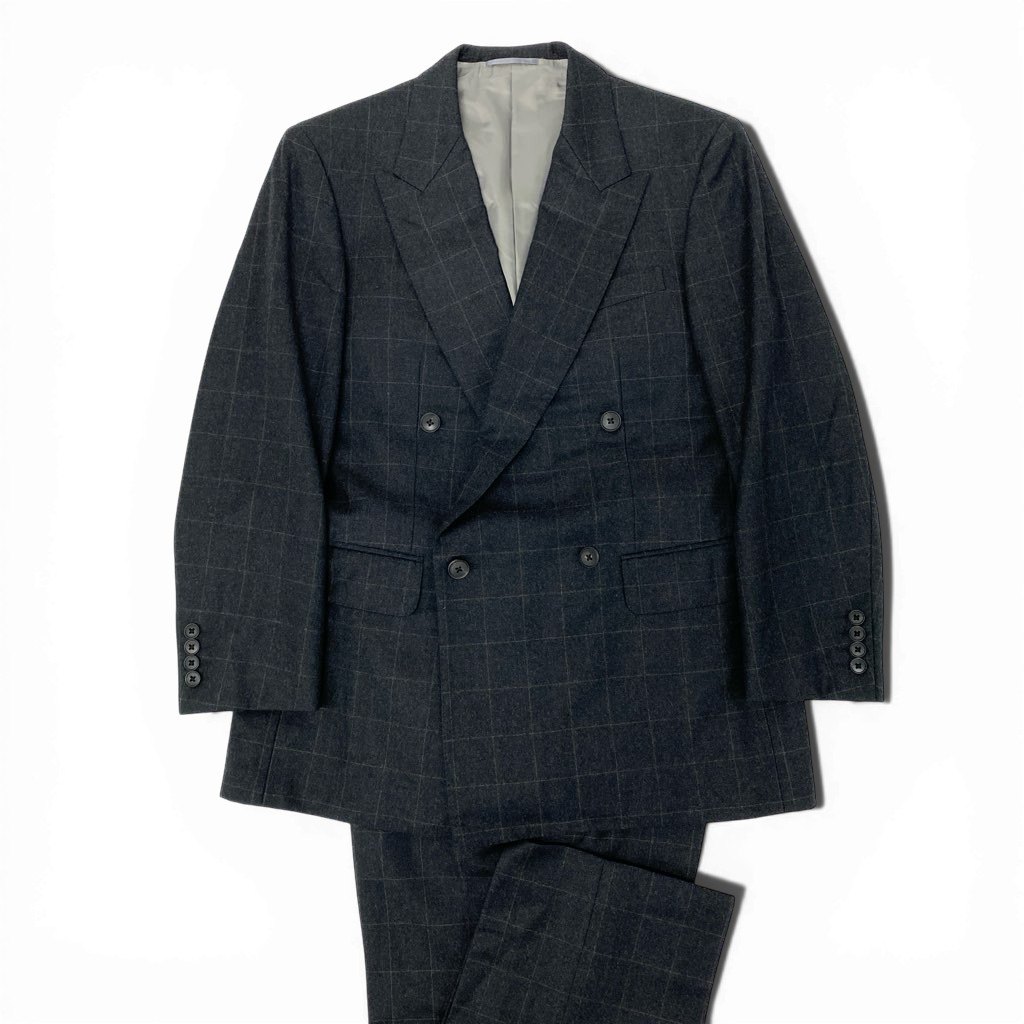 楽天市場】BURBERRY バーバリー グレンチェック ウール リネン 2B