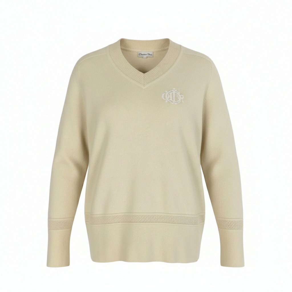 楽天市場】USA製 Christian Dior クリスチャン ディオール Vネック