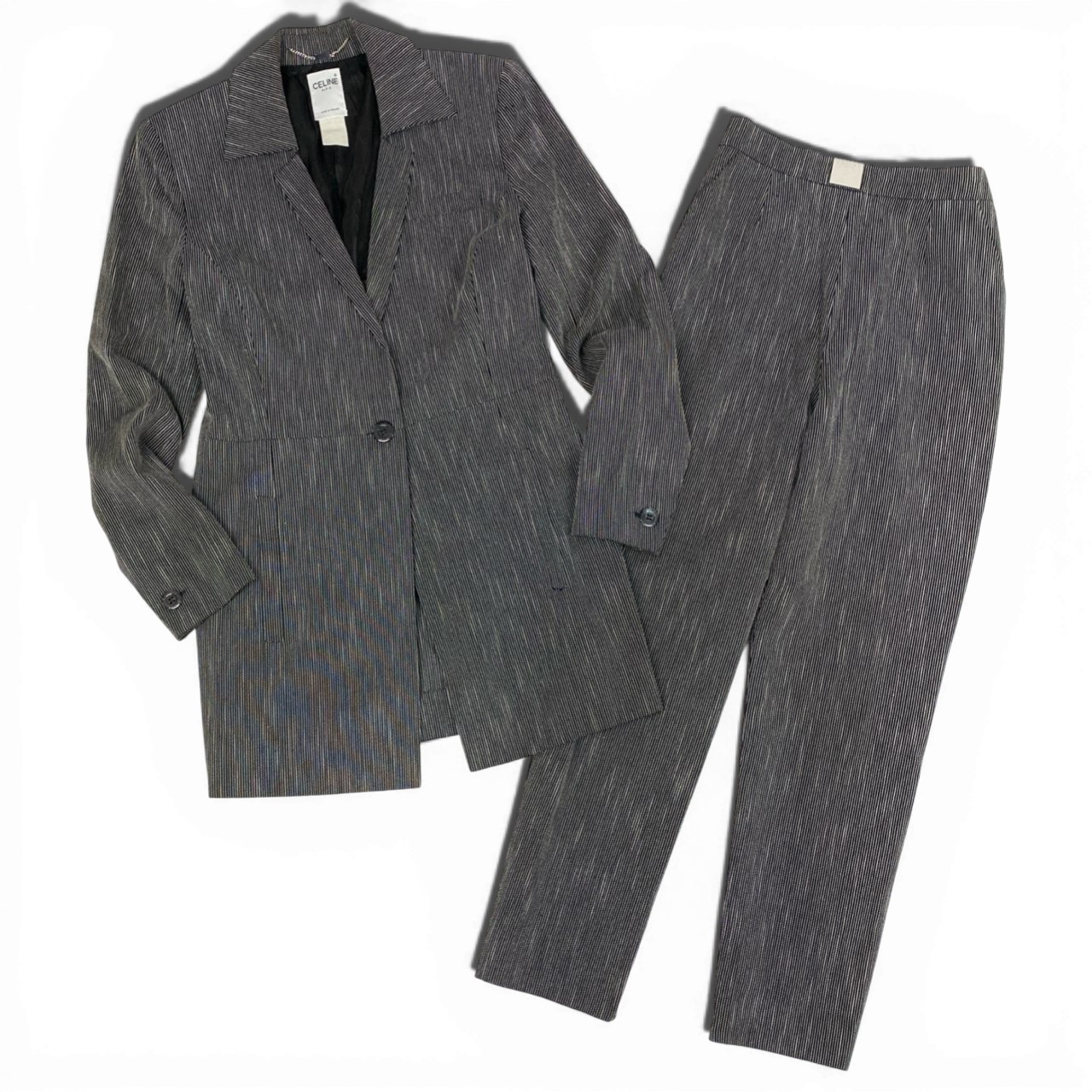 楽天市場】【セリーヌ】Celine ストライプ ダブルジャケット