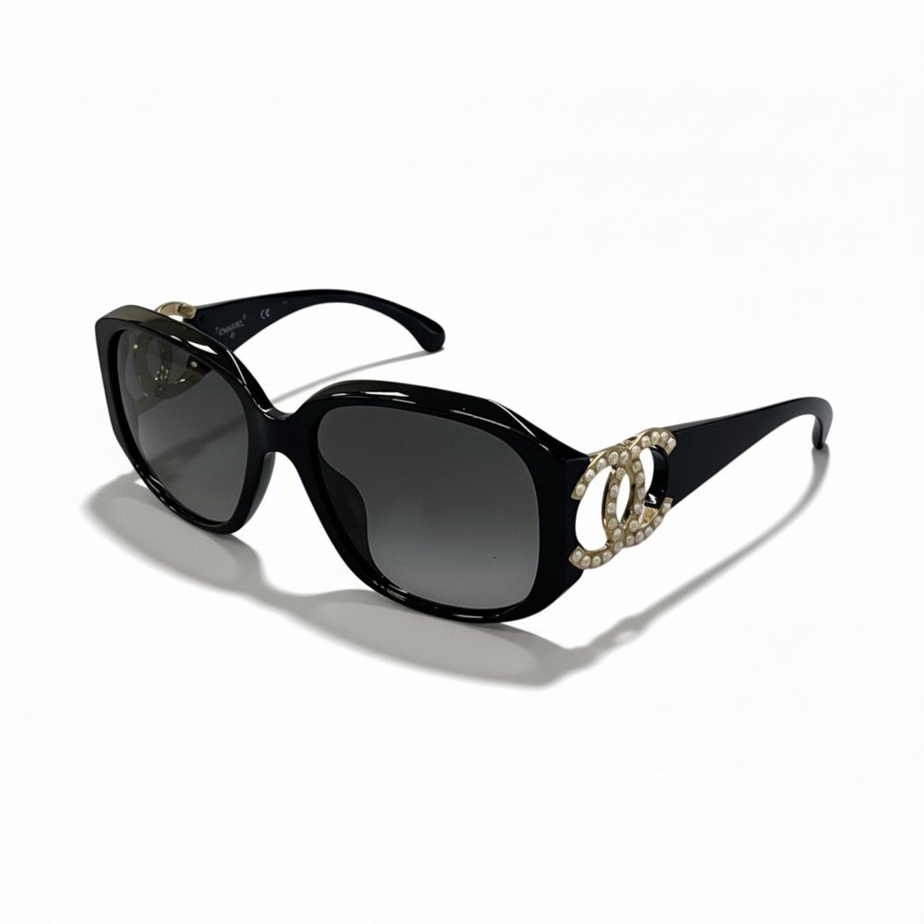 楽天市場】シャネル サングラス レディース リボンモチーフ ブラック