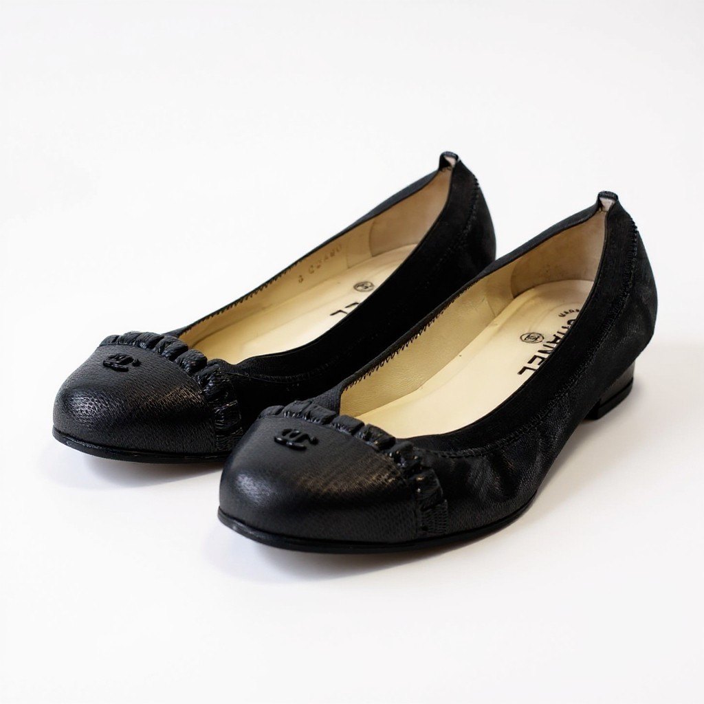 楽天市場】【未使用品】CHANEL【シャネル】G26250 フラットシューズ