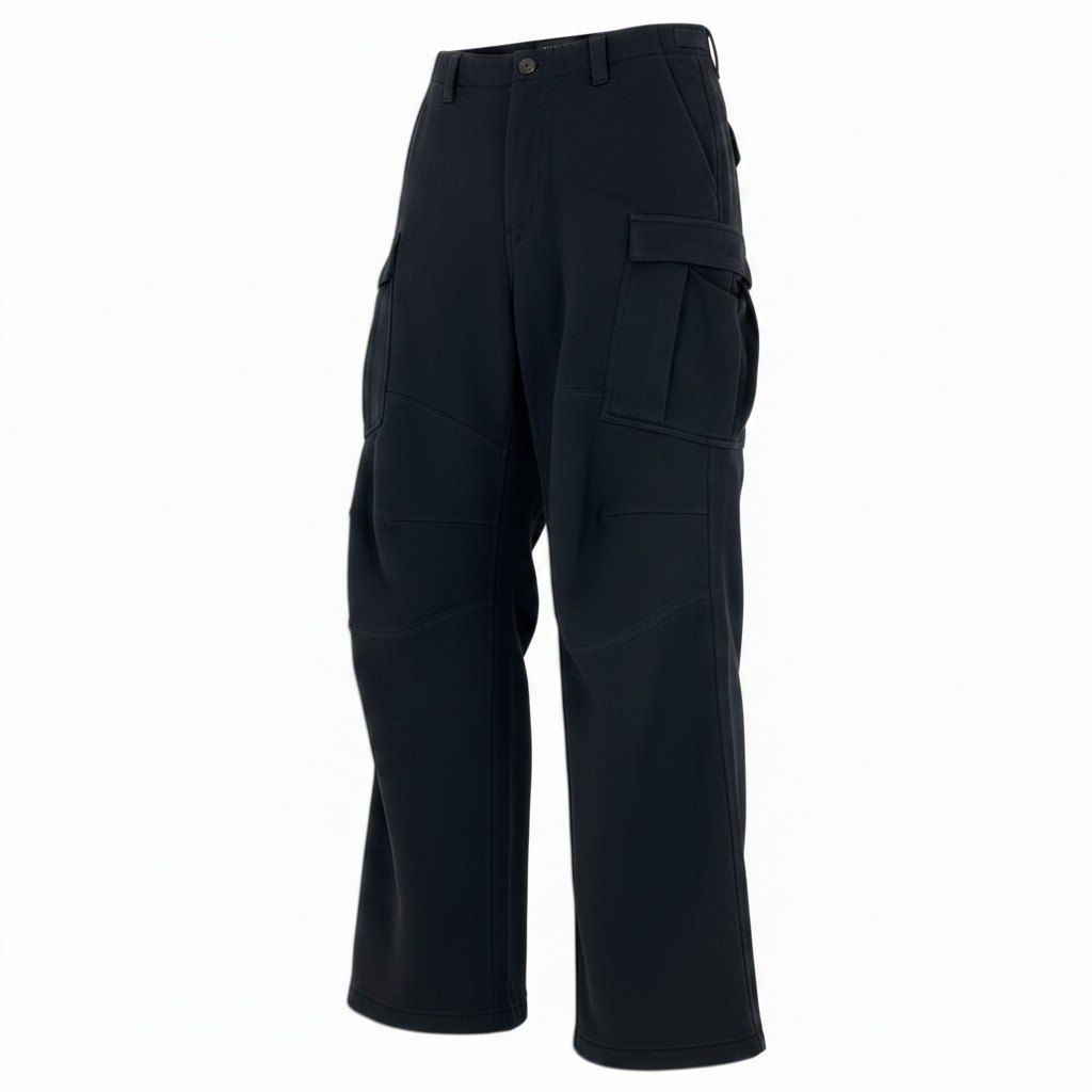 BALENCIAGA バレンシアガ 23ss Kick Cargo Pants 流汗 積貨委託貨物 バギーパンツ 720243 大きさXXS 黒いこと 綿織物100％ ユニ一発やる 男女兼用k02i 中古