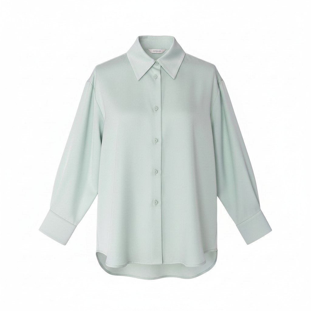 JIL SANDER ジルサンダー 25ssロング衣袂 プルオーバー上衣 J01DL0157J65289 340 大きさ34 LYCHEE ライチ レディース 亭主もち用k02i 中古