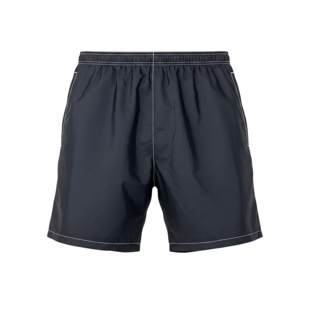 PRADA Re-Nylon トライアングルロゴ ショートパンツ 50サイズ ブラック リサイクルポリアミド100％ メンズ 男性用u02t 中古｜バリューストック 32,435円
