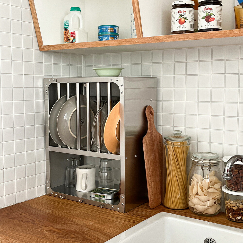 楽天市場】O'gre オグレ ステンレスキッチンラックM 韓国インテリア 幅