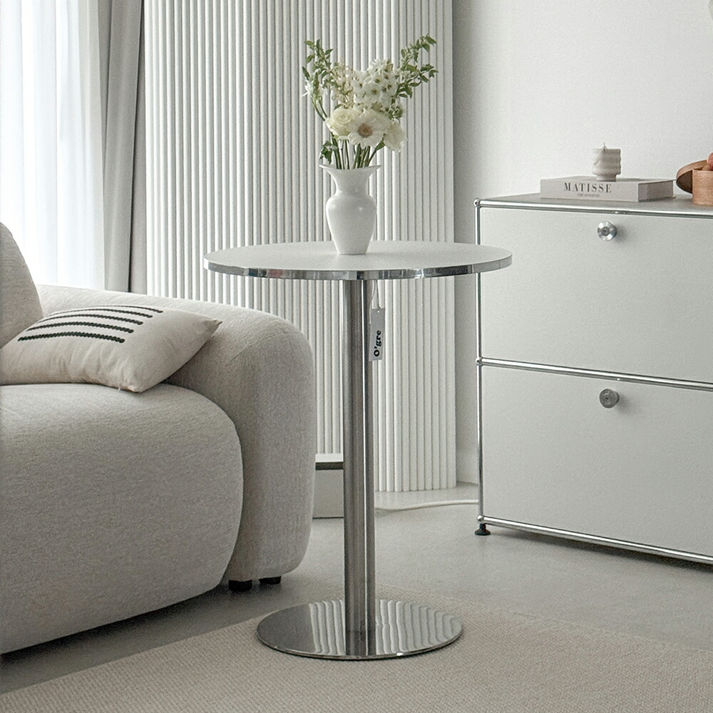 楽天市場】O'gre オグレ トントンホイールテーブル 韓国インテリア 1人