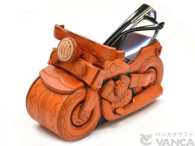 自動自転車 眼鏡照明ランプ【なめし革 本革 VANCA バンカクラフト革謂われ因縁 国産 御手々御手伝いさん 差し上げ物 即納】