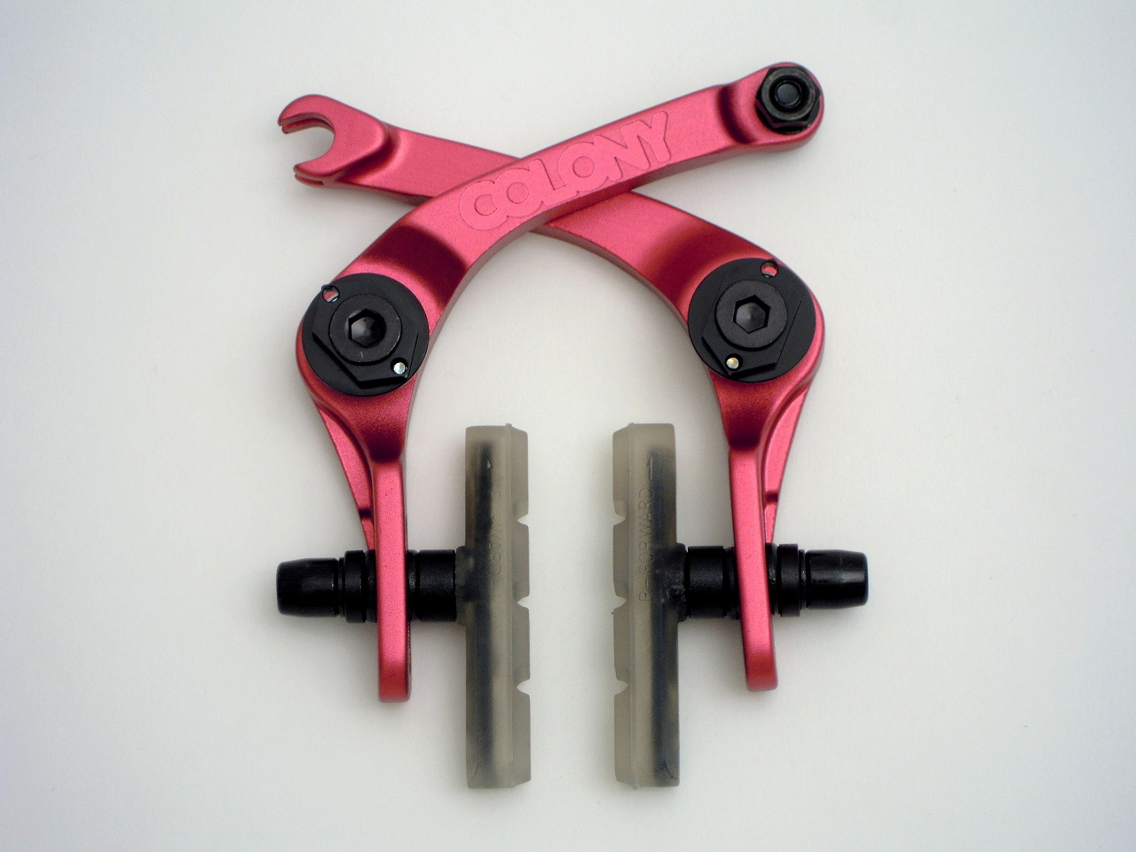 楽天市場 送料無料 Colony コロニー Brethren Brakes ピンク Bmx ブレーキ Vancho Bike