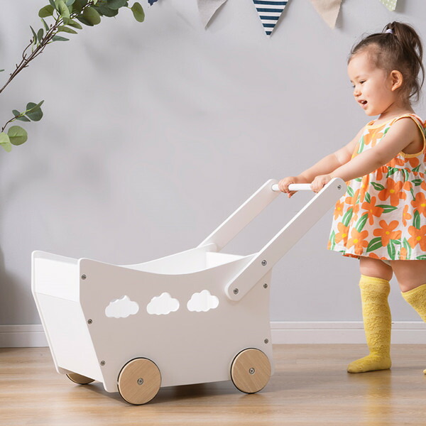 楽天市場 手押し車 赤ちゃん 木製 おもち収納 おもちゃ箱 誕生日プレゼント 木のおもちゃ おしゃれ 知育玩具 ギフト カタカタ ベビー お祝い 木製 プレゼント 送料無料 Coomo