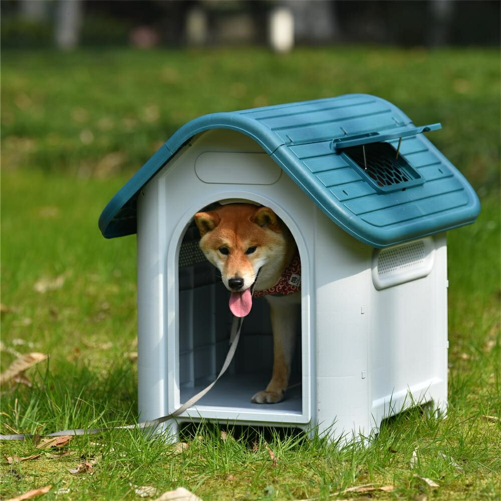 犬小屋 ペットハウス 犬 Mサイズ ペットケージ 室内犬 プラスチック製