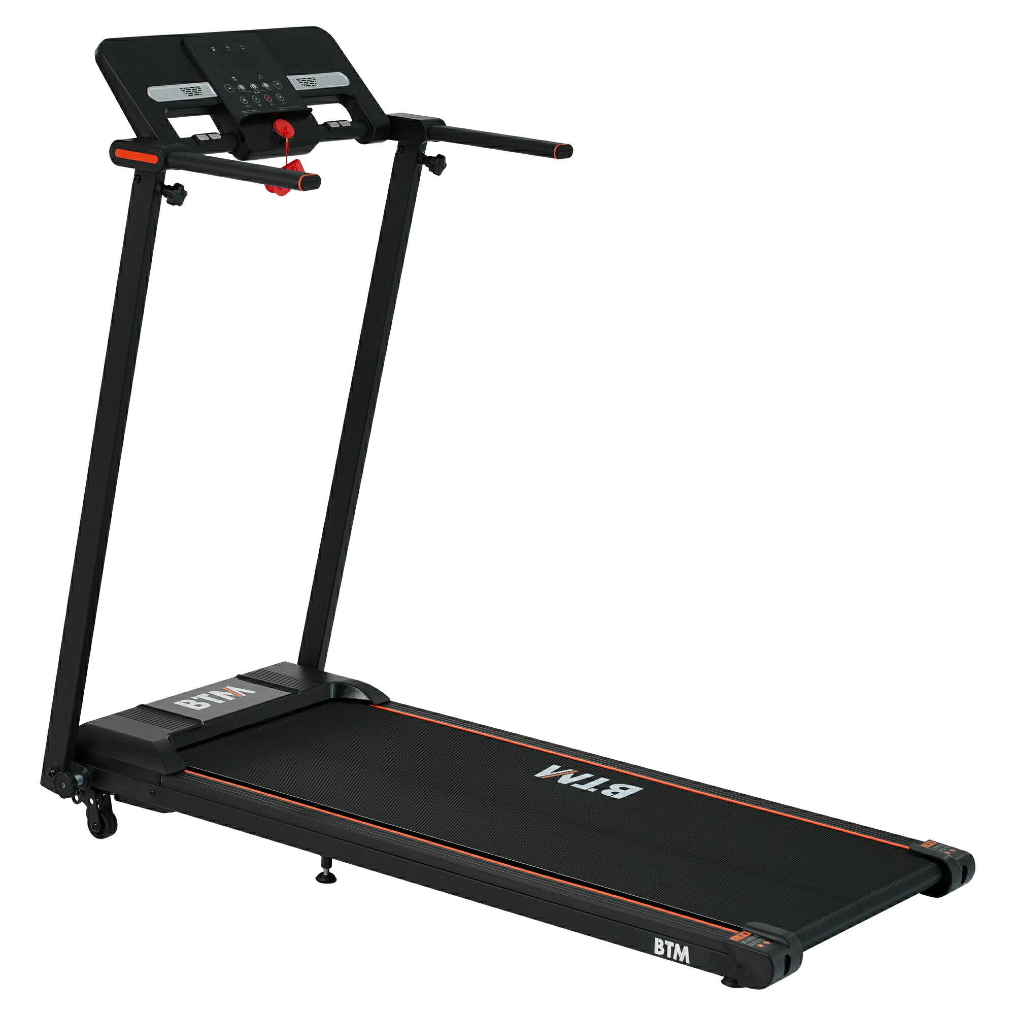 【楽天市場】電動ランニングマシン ルームランナー MAX12km/h BTM フィットネスマシーン 心拍数計測 ダイエット器具 有酸素運動
