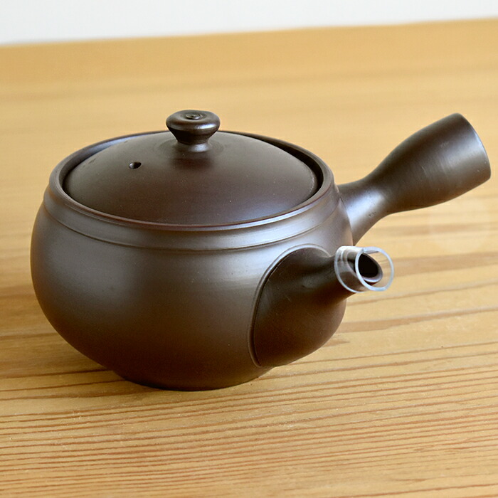 楽天市場】風景ドットコム 四日市 萬古焼 急須 e074a 紫泥 320ml 日本