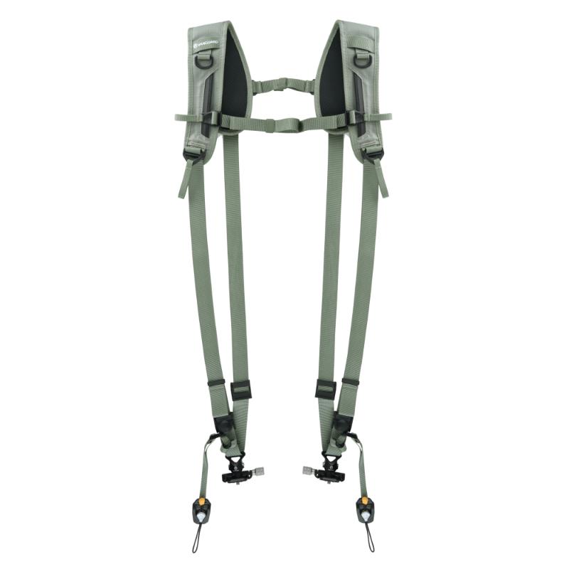 10%OFFクーポン対象商品！【公式】PRO 2N1 STRAP GR 肩掛けストラップ カメラ2台用 VANGUARD バンガード｜バンガードワールド