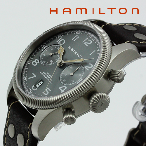【楽天市場】ハミルトンHAMILTON 腕時計 Khaki Pioneer Auto Chrono カーキ パイオニア オート クロノ