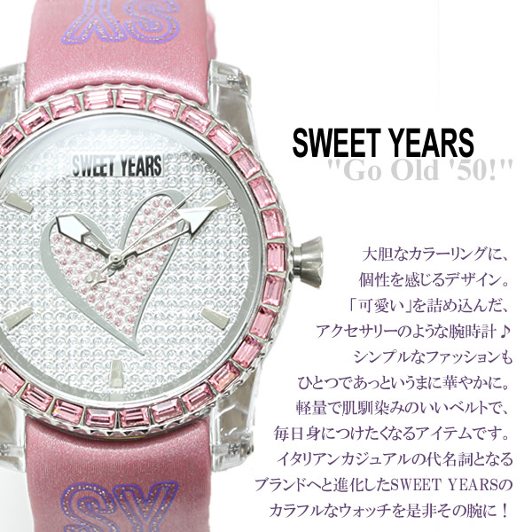 楽天市場 Sweet Years スウィートイヤーズ 大人気カジュアルブランド レディースウォッチ カラフル 腕時計 6268 Ls57 E Mix