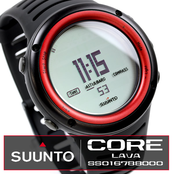 suunto core lava red