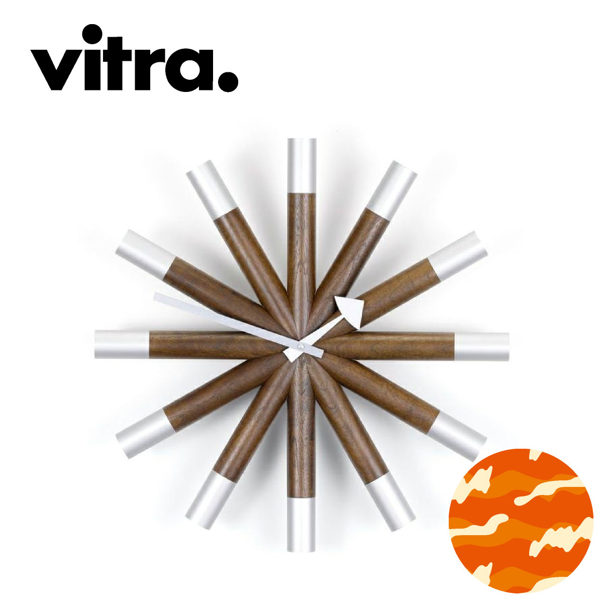 取り付けフックプレゼント／電池付き／vitra正規品】Vitra