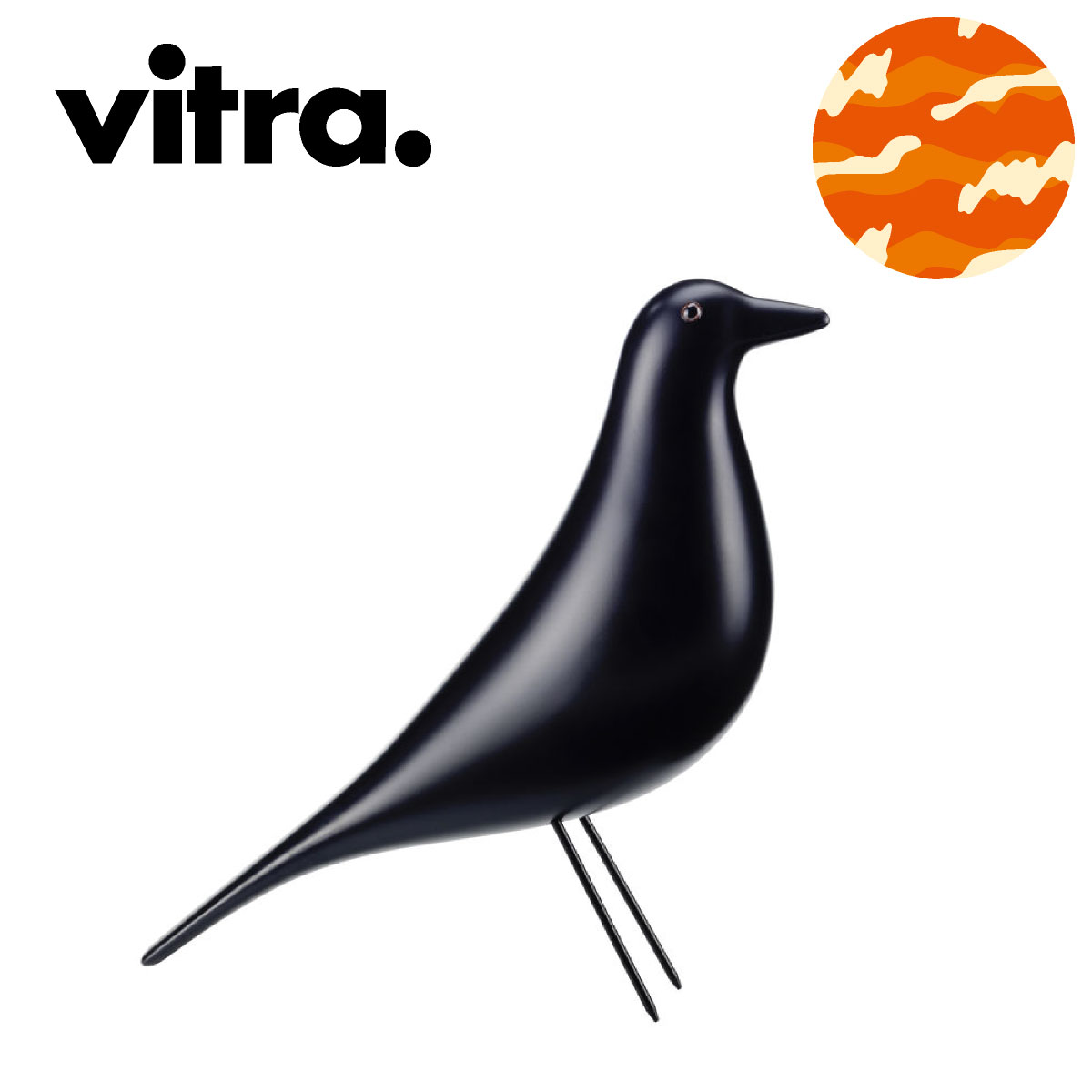 Vitra Design Museum ブラックバードオーナメント Vitra Design Museum ブラックバードオーナメント