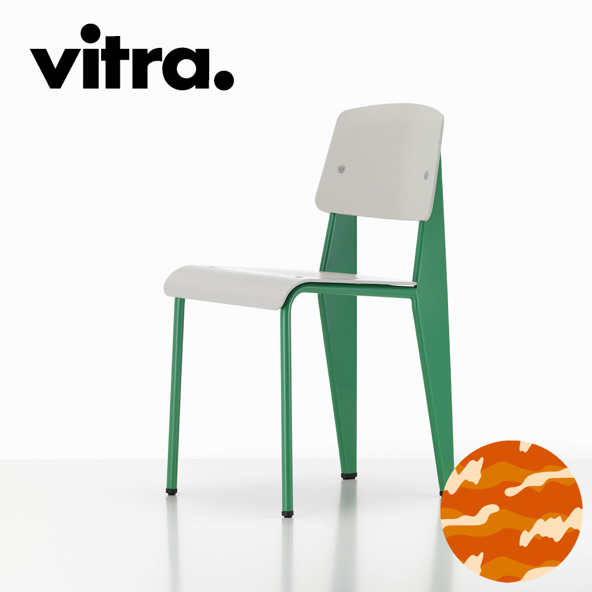 Vitra　ヴィトラ　HALTube　スタッキングチェア　ブルー④ マーケット セレクション】スタンダード 『ブルーマルクール』の通販
