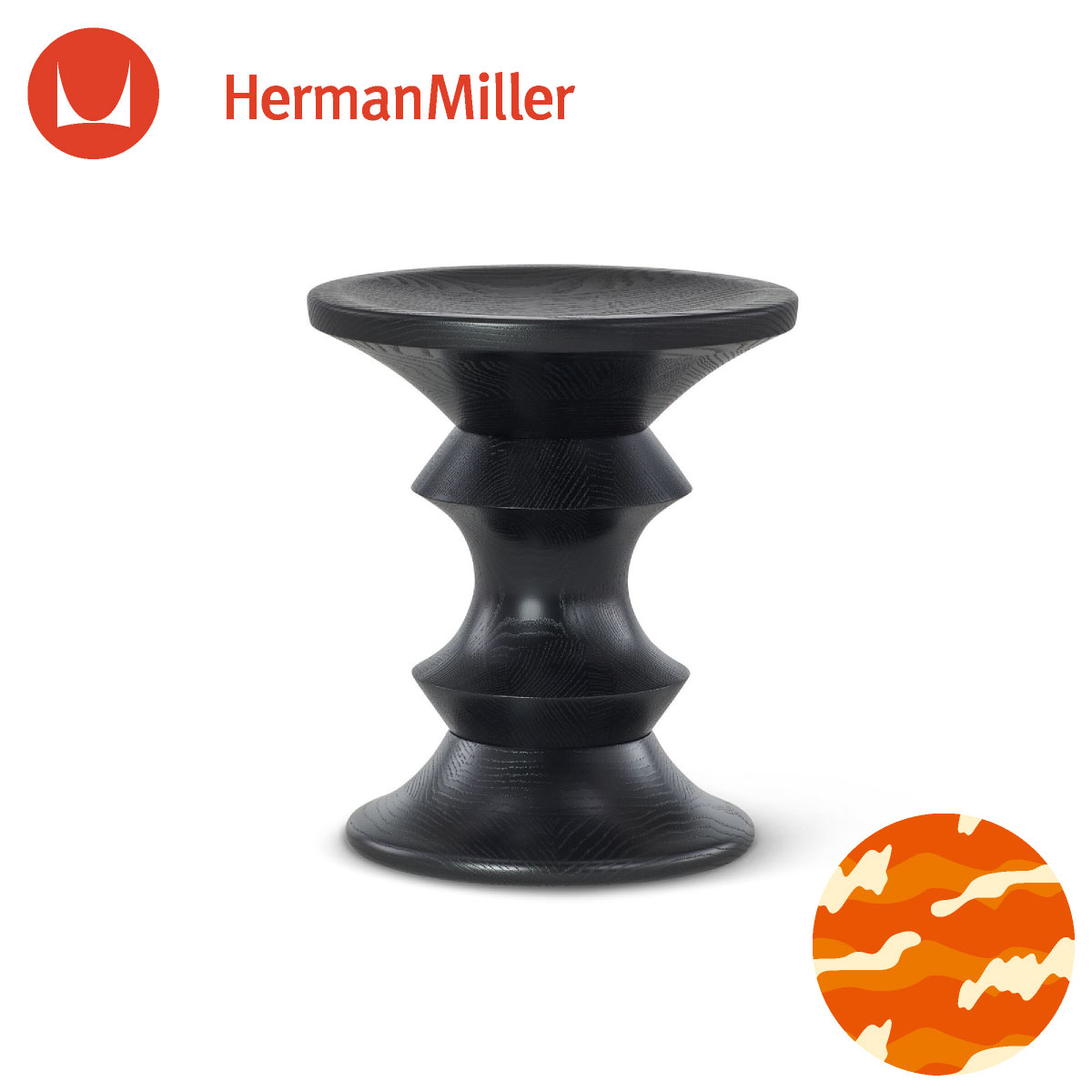 楽天市場】【ハーマンミラー正規品】イームズ ターンドスツール