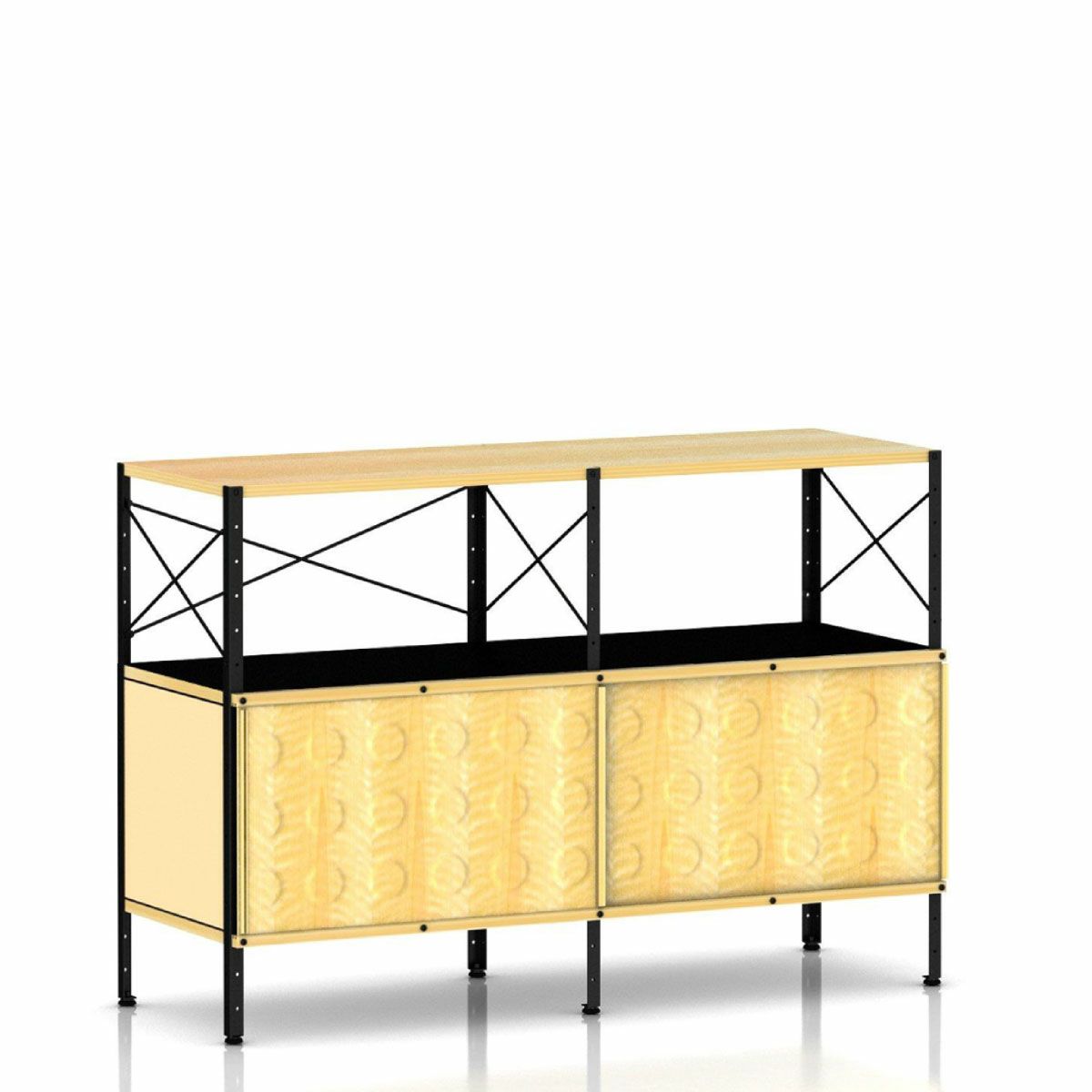 楽天市場】イームズ ストレージユニットESU マルチカラー／ブラック 4