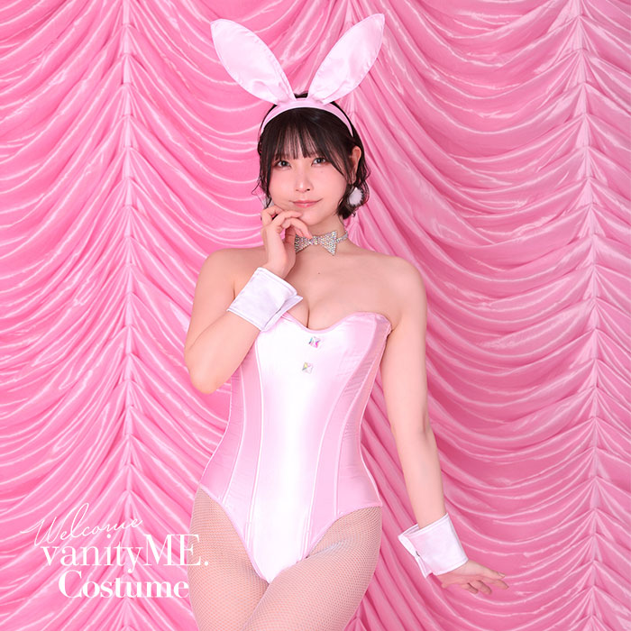 ハロウィン コスプレ バニー 衣装 うさぎ バニーガール コスチューム 仮装 かわいい うさ耳 可愛い バニーガール ピンクバニー コスプレ衣装 セクシー 仮装 【4点セット】クラシック ハイレグバニー ピンク vcsbn-20017-7
